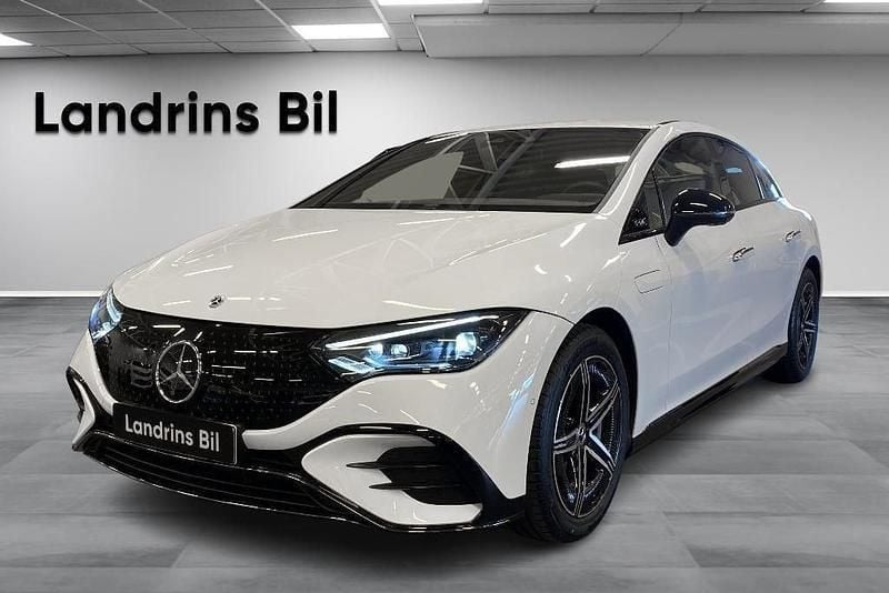 Vit Begagnad 2024 Mercedes EQE350 AMG line Sedan | 589 000 kr - Bild 1/4