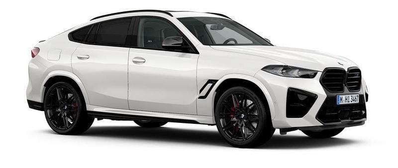 Vit Ny 2025 BMW X6 M Competition Edition SUV | 1 577 600 kr - Bild 1/4