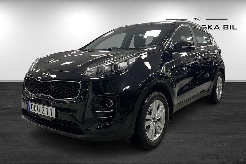 Svart Begagnad 2016 Kia Sportage Advance SUV | 159 000 kr (Bra pris) - Bild 1/4