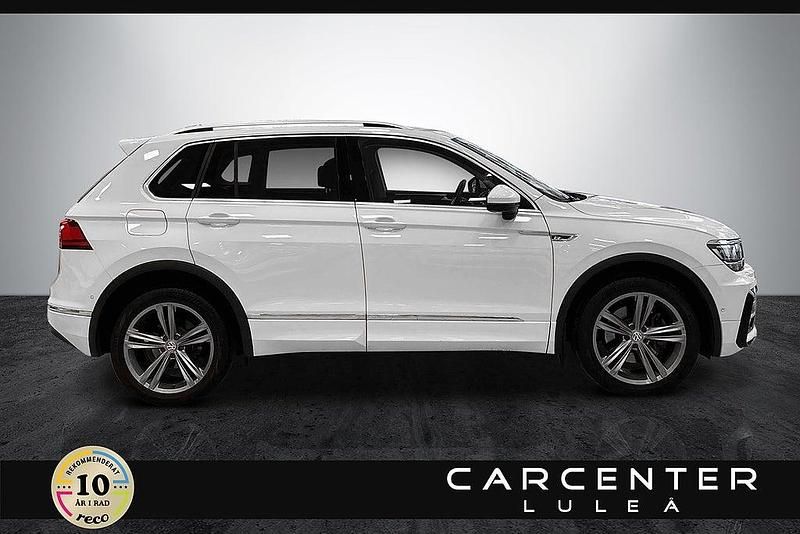 Begagnad VW Tiguan R-line 190 HK (139 kW) 2018 Vit SUV