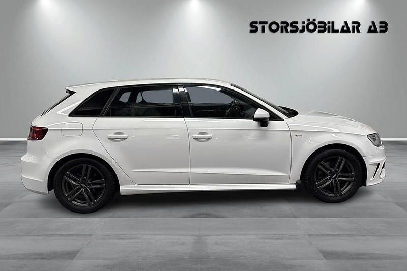 Begagnad Audi A3 Ambition 110 HK (80 kW) 2016 Vit Kombi