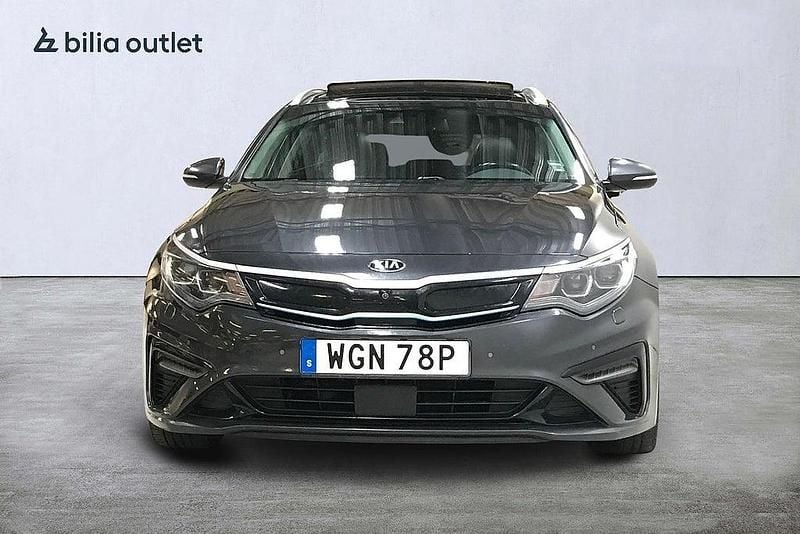 Begagnad Kia Optima Advance 205 HK (150 kW) 2019 Grå Kombi