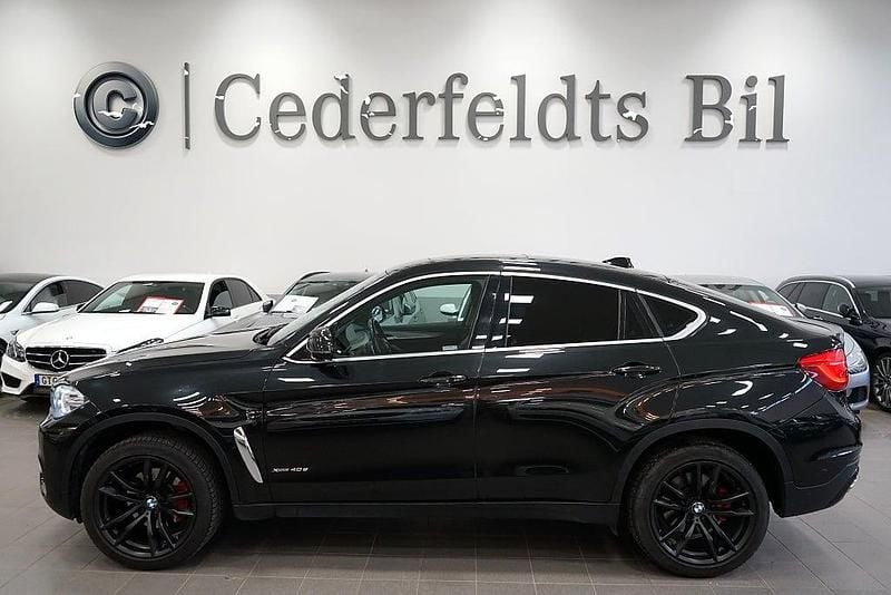 Svart Begagnad 2015 BMW X6 SUV | 289 900 kr (Superpris) - Bild 1/4