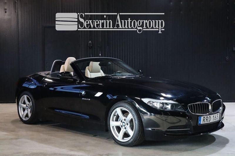 Svart Begagnad 2009 BMW Z4 Cab | 209 000 kr - Bild 1/4