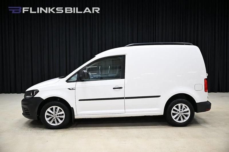 Begagnad VW Caddy 102 HK (75 kW) 2017 Vit Minibuss