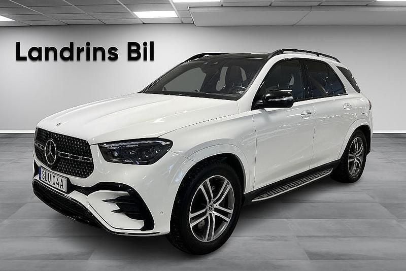 Vit Begagnad 2023 Mercedes GLE350 AMG line SUV | 759 900 kr (Bra pris) - Bild 1/4