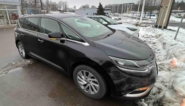 Begagnad Renault Espace 160 HK (117 kW) 2016 Svart Minibuss