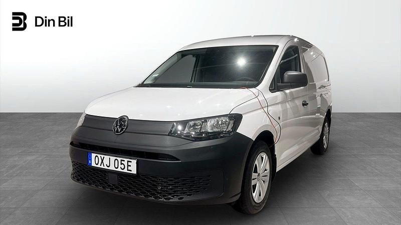 Vit (candyvit) Ny 2025 VW Caddy Maxi Minibuss | 374 875 kr (Superpris) - Bild 1/4