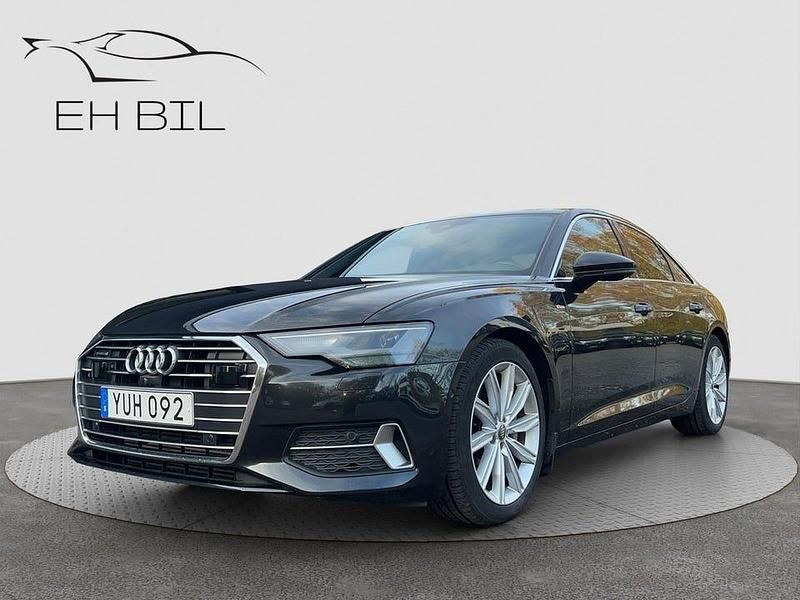Grå Begagnad 2019 Audi A6 S-Line Sedan | 329 900 kr (Superpris) - Bild 1/4