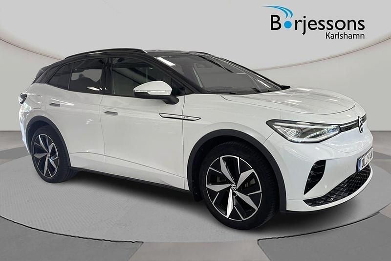 Vit Begagnad 2022 VW ID.4 GTX SUV | 319 000 kr (Superpris) - Bild 1/4