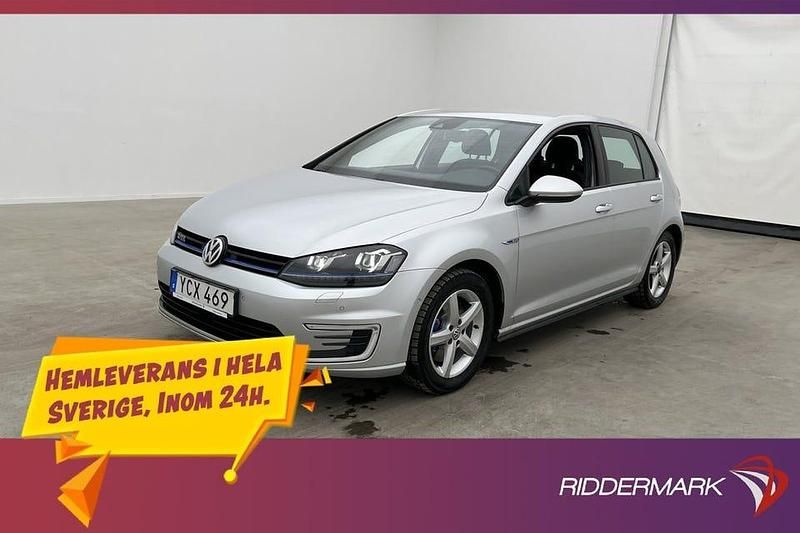 Begagnad VW Golf VII GTE 204 HK (150 kW) 2016 Silver Halvkombi