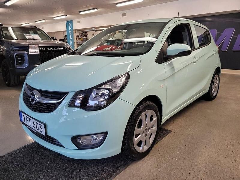 Begagnad Opel Karl 75 HK (55 kW) 2017 Grön Halvkombi