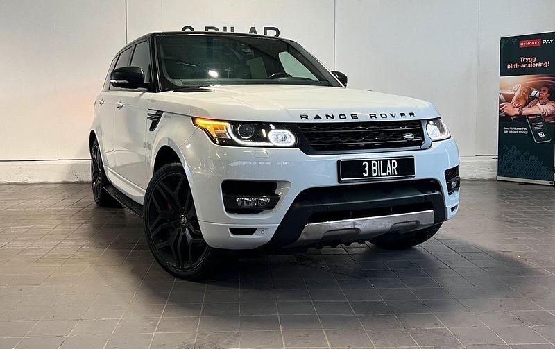 Vit Begagnad 2017 Land Rover Range Rover Sport HSE Dynamic SUV | 349 900 kr (Marknadspris) - Bild 1/4