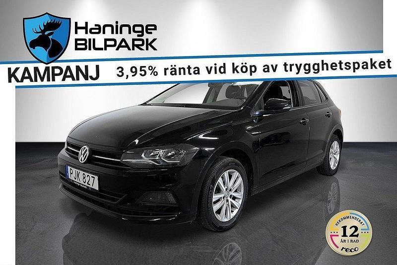 Svart Begagnad 2016 VW Polo Halvkombi | 139 900 kr (Bra pris) - Bild 1/1