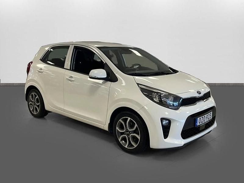 Begagnad Kia Picanto Advance 67 HK (49 kW) 2019 /ud/ clear white Halvkombi