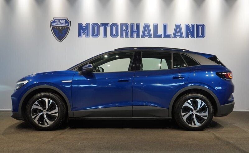 Blå Begagnad 2021 VW ID.4 Pure SUV | 259 900 kr (Lite dyr) - Bild 1/4