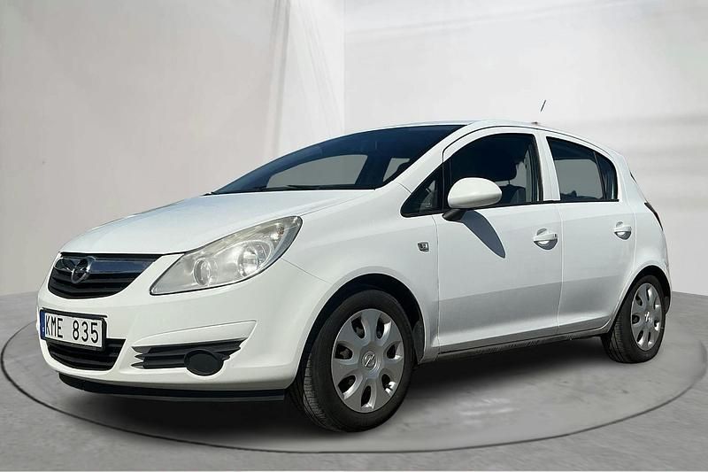 Vit Begagnad 2009 Opel Corsa | 35 000 kr (Bra pris) - Bild 1/4
