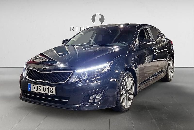 Svart Begagnad 2014 Kia Optima Sedan | 99 900 kr (Marknadspris) - Bild 1/3