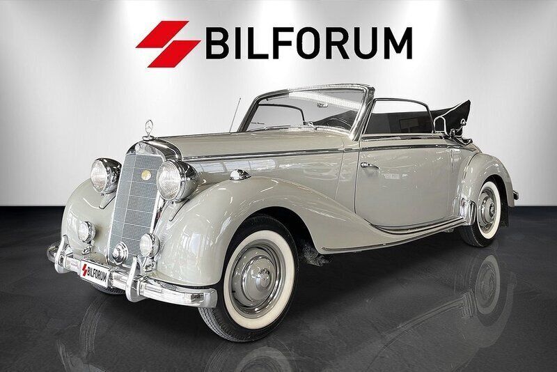 Grå Begagnad 1950 Mercedes 170S Sedan | 1 175 000 kr - Bild 1/4