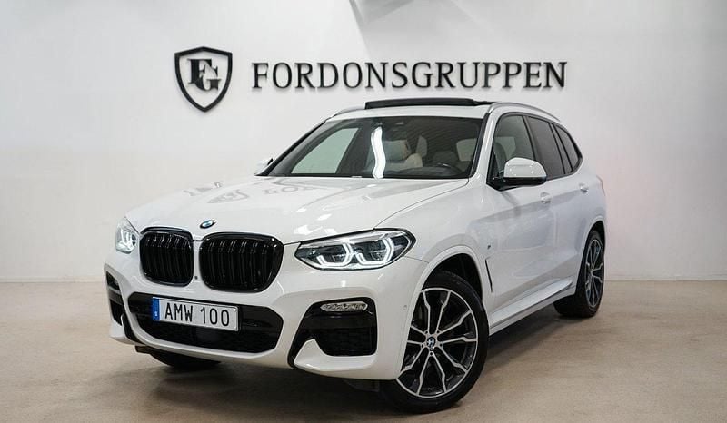 Vit Begagnad 2018 BMW X3 M Sport SUV | 349 800 kr (Lite dyr) - Bild 1/4