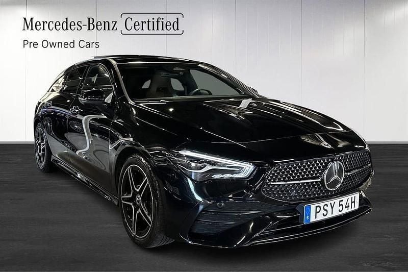 Begagnad Mercedes CLA200 Shooting Brake 165 HK (121 kW) 2025 Svart Kombi