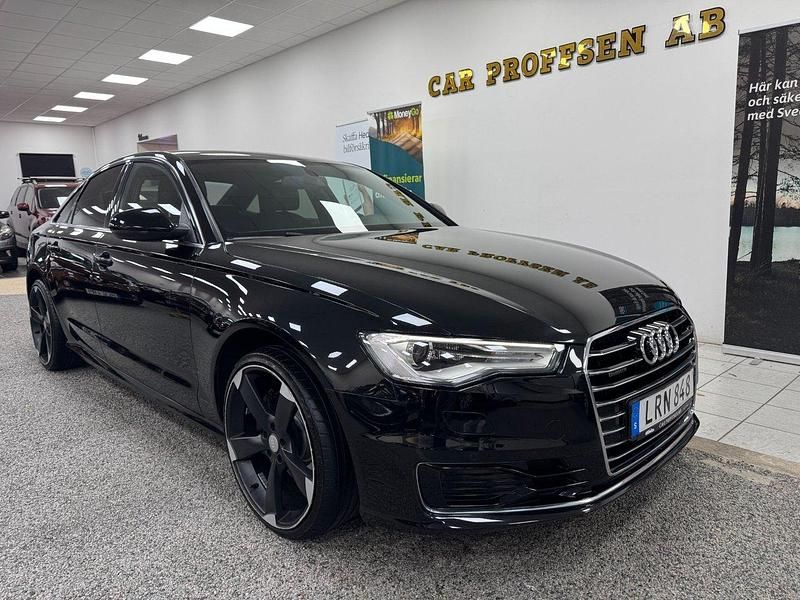 Svart Begagnad 2015 Audi A6 Ambition Sedan | 169 900 kr (Bra pris) - Bild 1/4
