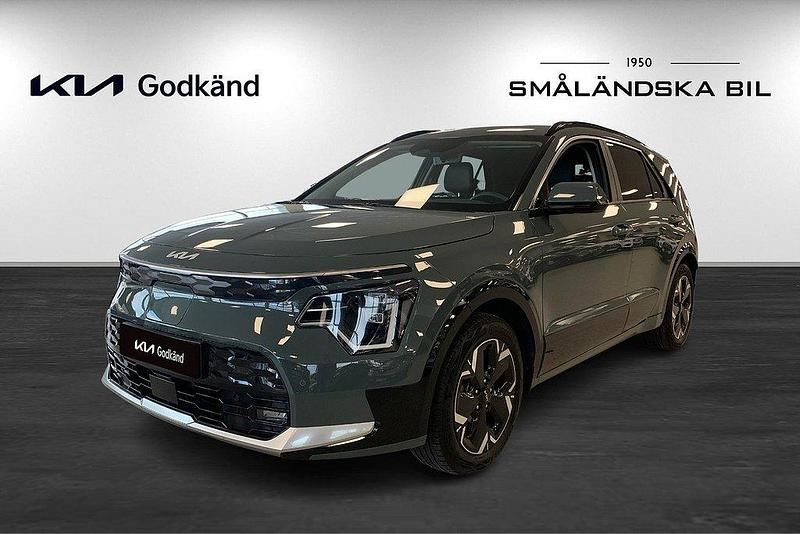 Cityscape green Begagnad 2023 Kia e-Niro Advance SUV | 339 000 kr (Dyr) - Bild 1/4