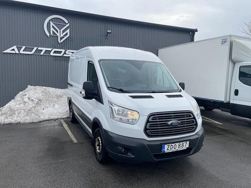 Begagnad Ford Transit 131 HK (96 kW) 2018 Vit
