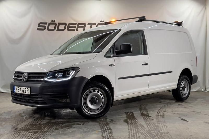 Begagnad VW Caddy Maxi 150 HK (110 kW) 2020 Vit Minibuss