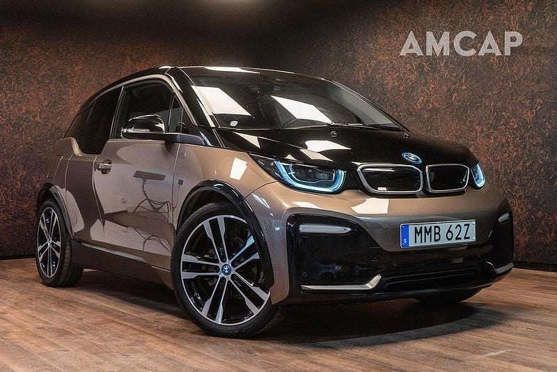 Brun Begagnad 2019 BMW i3 Comfort Edition Halvkombi | 148 500 kr (Marknadspris) - Bild 1/4