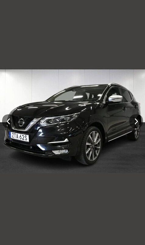 Svart Begagnad 2020 Nissan Qashqai SUV | 195 000 kr (Marknadspris) - Bild 1/4