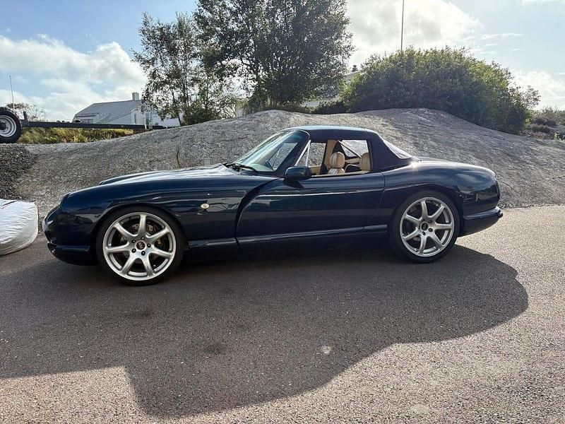 Begagnad TVR Chimaera 340 HK (250 kW) 2000 Blå (blåmetalic ) Cab