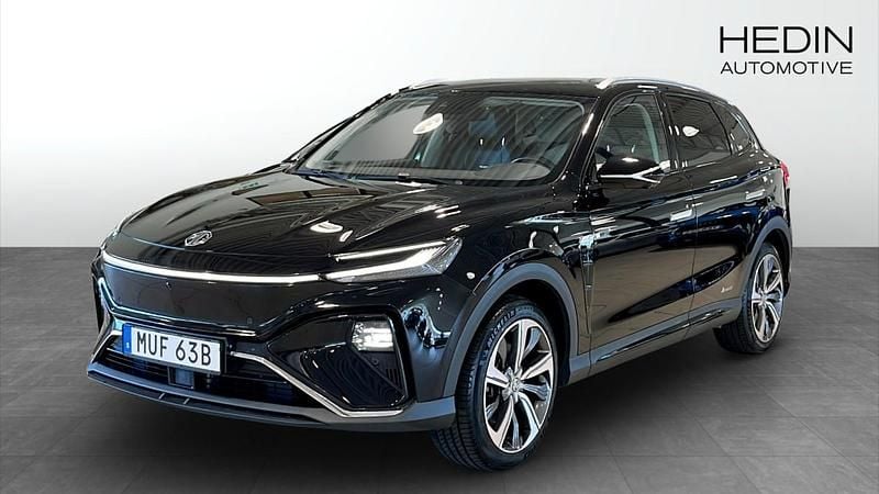 Svart (black) Begagnad 2022 MG Marvel R Performance SUV | 289 900 kr (Superpris) - Bild 1/4