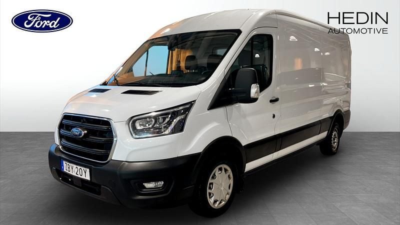 Moondust silver Begagnad 2020 Ford Transit Pickup | 199 000 kr (Superpris) - Bild 1/4