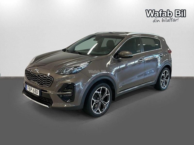 Brun Begagnad 2019 Kia Sportage GT-Line SUV | 239 900 kr (Lite dyr) - Bild 1/4