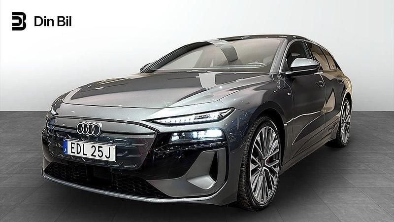Daytonagrå pärleffekt Begagnad 2025 Audi A6 e-tron S-Line Kombi | 799 000 kr (Superpris) - Bild 1/4
