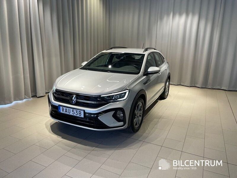 Silver Begagnad 2024 VW Taigo R-line SUV | 264 900 kr (Marknadspris) - Bild 1/4