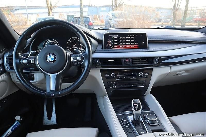 Begagnad BMW X6 M50 M Sport 381 HK (280 kW) 2015 Svart samma som bilen SUV