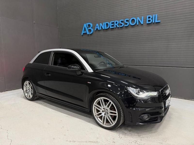 Begagnad Audi A1 S-Line 185 HK (136 kW) 2011 Svart Halvkombi