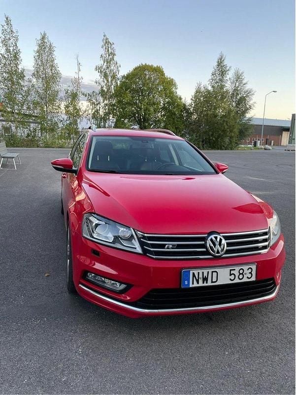Röd Begagnad 2013 VW Passat GT Kombi | 69 000 kr (Marknadspris) - Bild 1/4