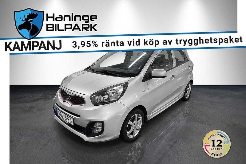 Grå Begagnad 2014 Kia Picanto Halvkombi | 64 900 kr (Marknadspris) - Bild 1/2