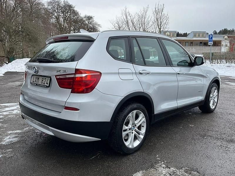 Begagnad BMW X3 184 HK (135 kW) 2013 Titansilver metallic SUV
