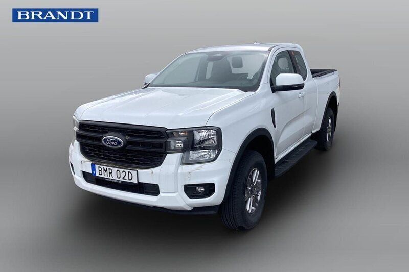 Vit Ny 2024 Ford Ranger XLT Pickup | 498 750 kr - Bild 1/2