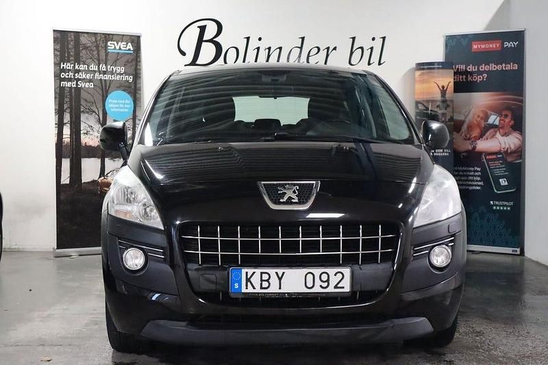 Begagnad Peugeot 3008 120 HK (88 kW) 2009 Svart Kombi