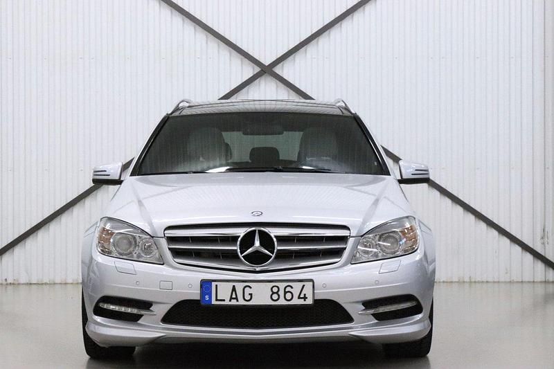 Begagnad Mercedes C350 AMG 232 HK (170 kW) 2010 Silver Kombi