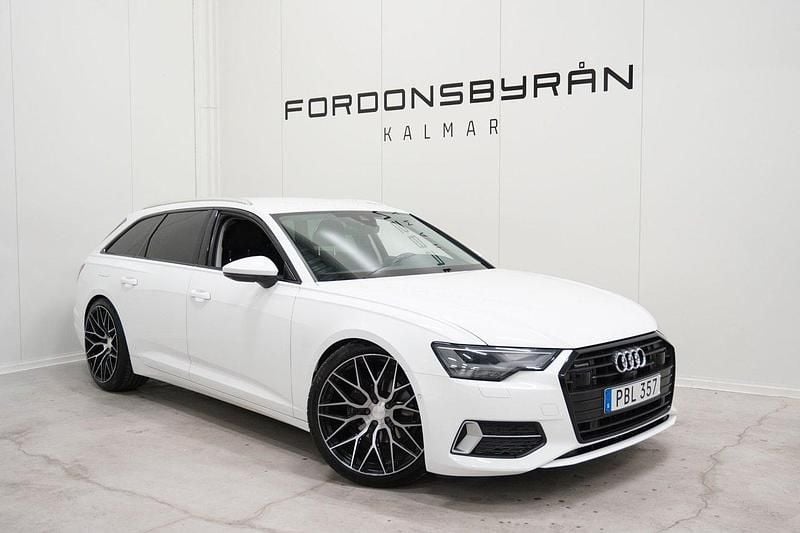 Vit Begagnad 2020 Audi A6 Sport Kombi | 339 800 kr (Marknadspris) - Bild 1/4