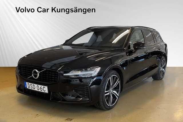 Svart Begagnad 2020 Volvo V60 R-Design Kombi | 319 900 kr (Marknadspris) - Bild 1/4