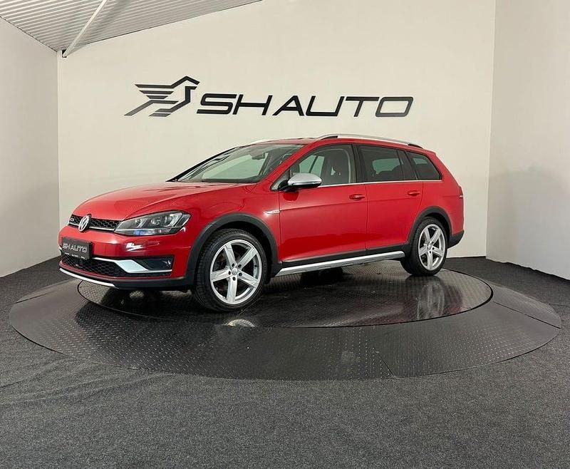 Röd Begagnad 2016 VW Golf Alltrack Kombi | 89 900 kr (Marknadspris) - Bild 1/4