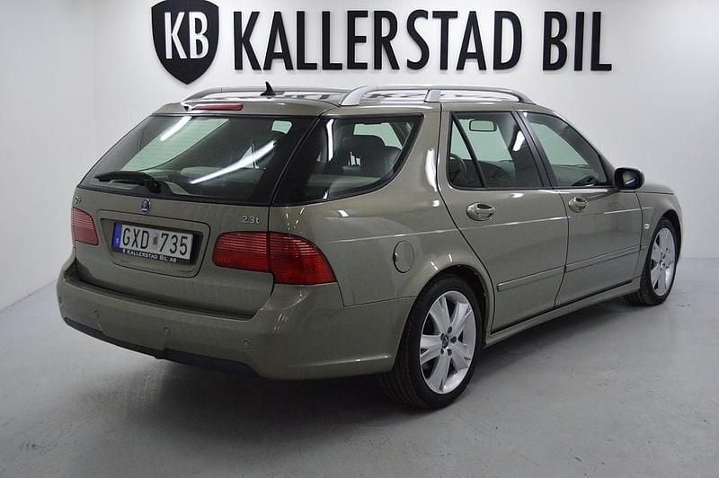 Begagnad Saab 9-5 Vector 185 HK (136 kW) 2008 Grön Kombi