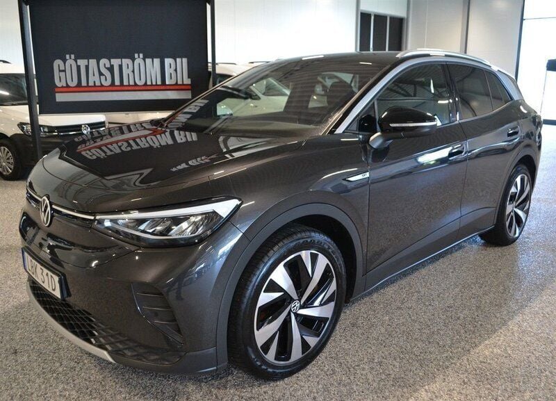 Mörkgrå Begagnad 2021 VW ID.4 Pro Performance SUV | 255 000 kr (Bra pris) - Bild 1/4